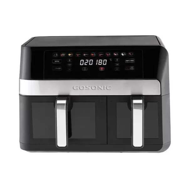 سرخ کن بدون روغن گوسونیک مدل Gosonic Twin Fryer | GAF-710 - Image 3