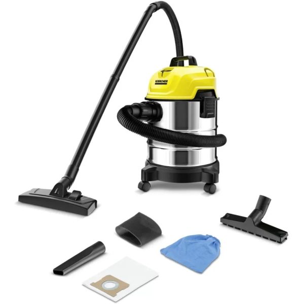جاروبرقی خانگی آب و خاک کارچر مدل Karcher Vacuum Cleaner | WD 1S CLASSIC