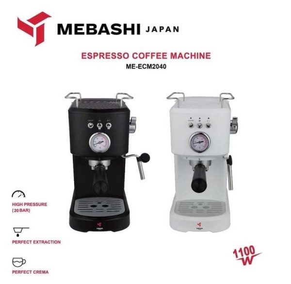 اسپرسوساز مباشی مدل Mebashi Espresso Maker | ECM-2040 - Image 3