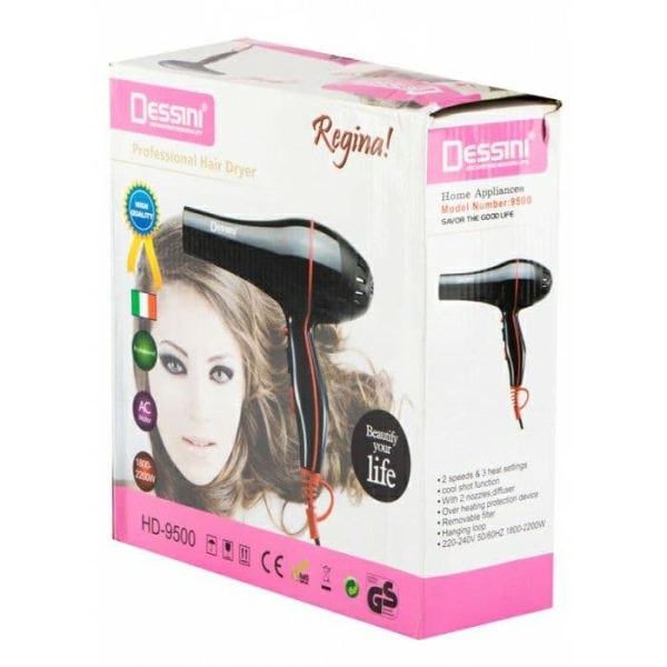 سشوار حرفه اي دسيني مدل HD-9500 - Image 3
